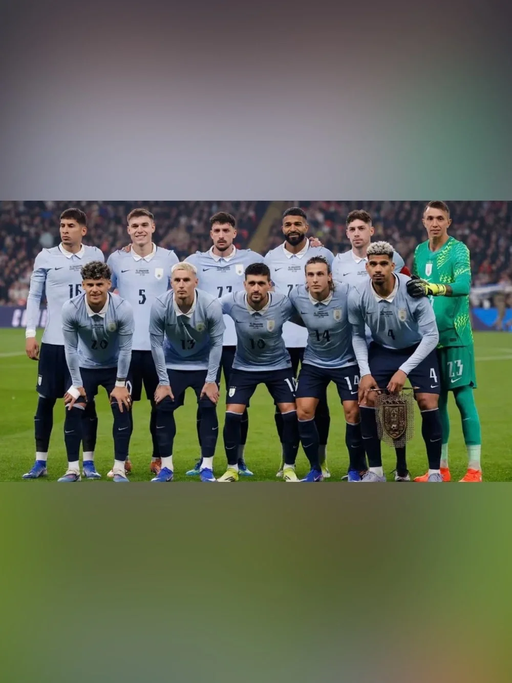 Nike Authentic Uruguay National Team 2026 Soccer IO4680-425 Jersey Men’s Sz: L